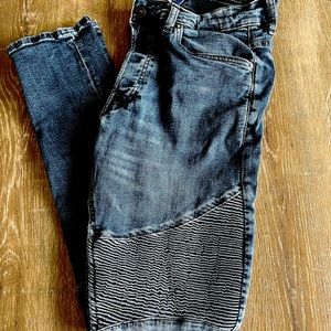 H&M men jeans, blue denim stylish jeans US 32 32